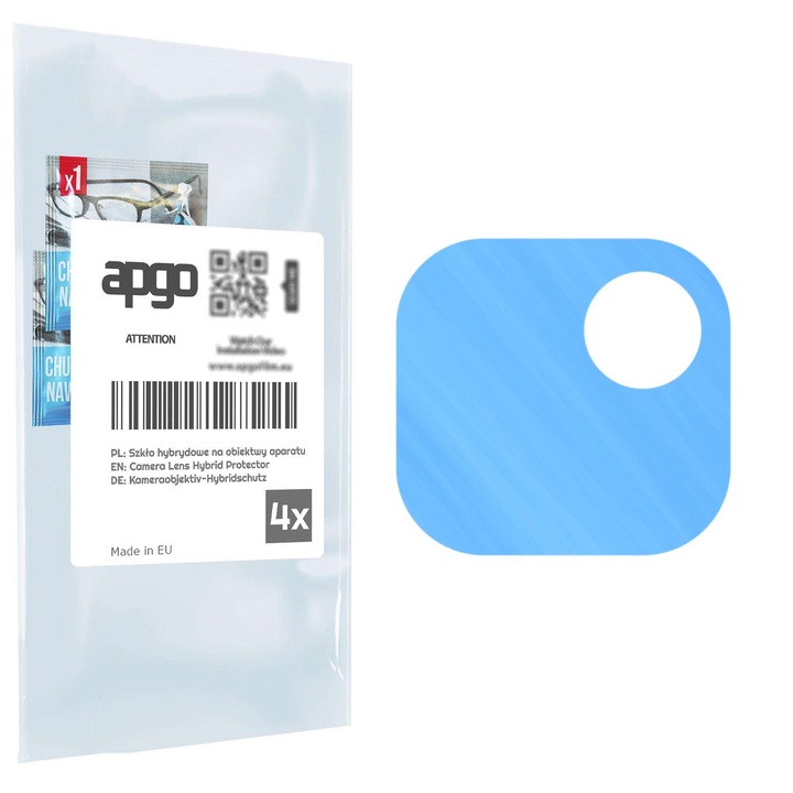 Folie de protectie pentru camera foto Sticla hibrida de protectie pentru Ulefone Note 7T, inlocuitor de sticla calita, fara crapaturi