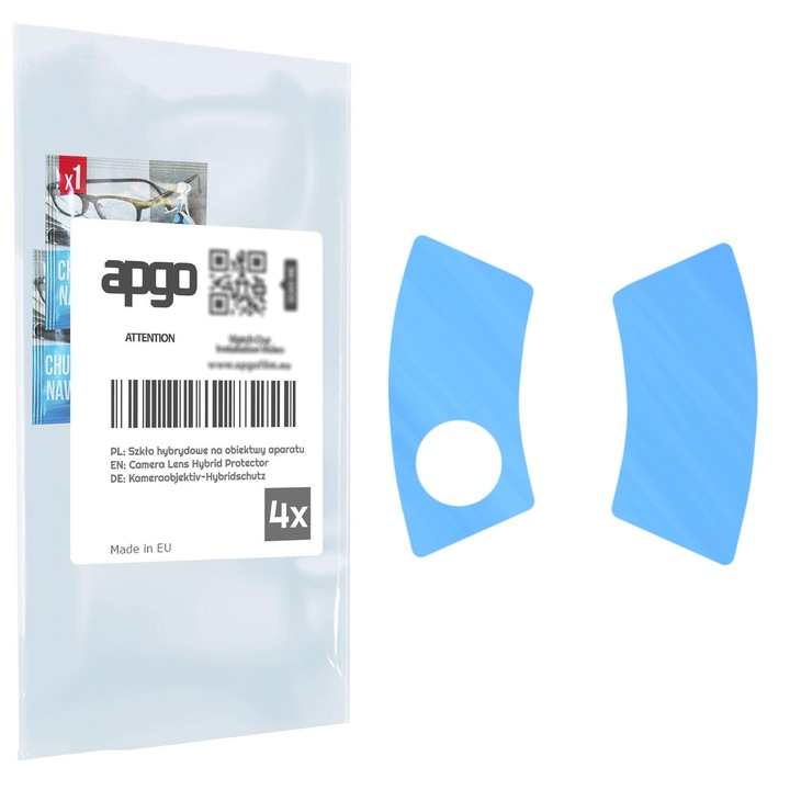 Защитно фолио за камера Хибридно защитно стъкло за Ulefone Power Armor 16 Pro, смяна на закалено стъкло, без пукнатини