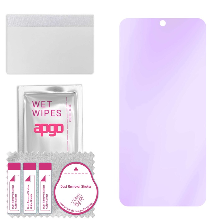 Folie de protectie pentru Cubot Note 8, inlocuitor de sticla temperata, fara crapaturi