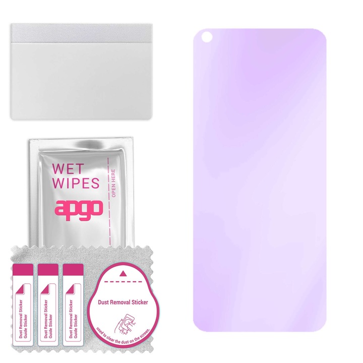 Folie de protectie pentru Realme 6, inlocuitor de sticla temperata, fara crapaturi
