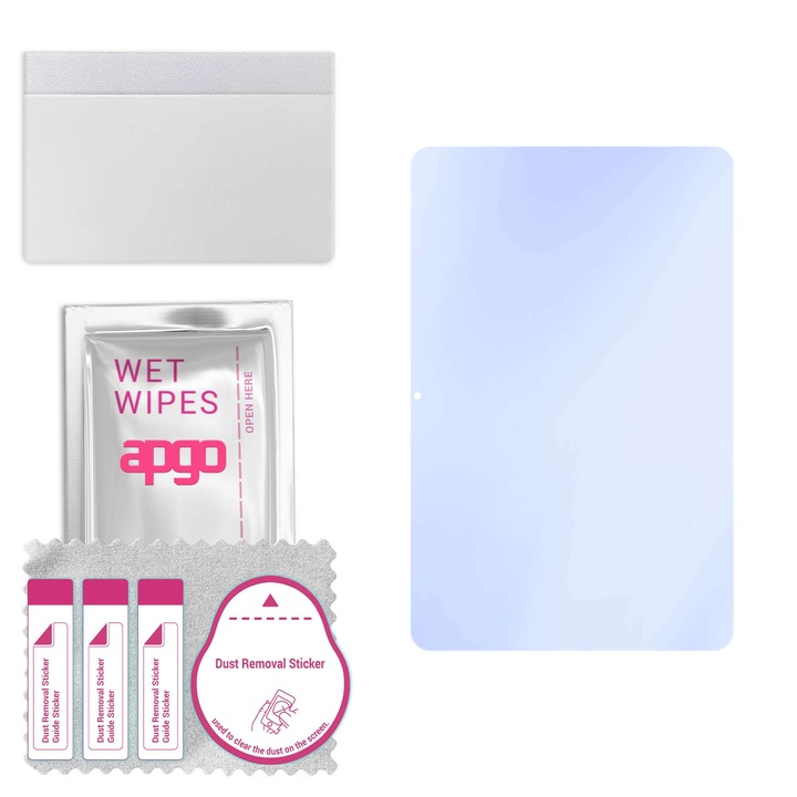 Комплект фолио за защита на екрана и аксесоари, APGO, съвместим с Doogee T10, 5 части, многоцветен