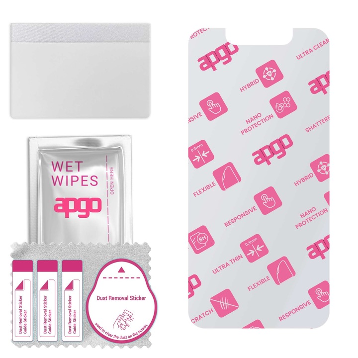 Защитно фолио за хибридно стъкло за Doogee X70, смяна на закалено стъкло, без пукнатини