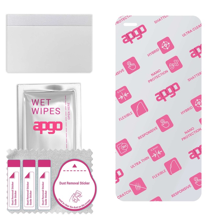 Защитно фолио за хибридно стъкло за Wiko Hi Enjoy 60 Pro 5G, смяна на закалено стъкло, без пукнатини