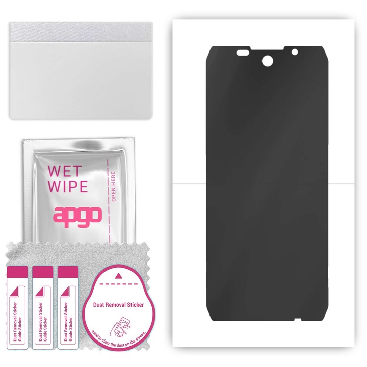 Протектор за екран за Blackview N6000 Anti Spy Hydrogel Film с лесен монтаж и позициониращ слой