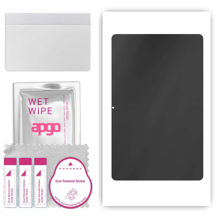 Защитен екран за поверителност Apgo Hydrogel за Doogee T30 Pro, Anti Spy, хидрогел фолио, с позициониращ слой, лесен монтаж