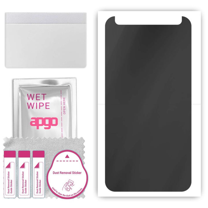 Protector de ecran pentru Lenovo K5, Anti Spy, film hidrogel, cu strat de pozitionare cu instalare usoara