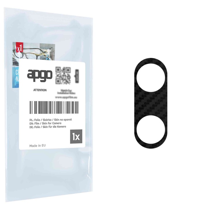 apgo Insula Защитно фолио за обектива на камерата за Wiko Sunny 5 Lite, Защита на камерата, Стикер