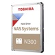 Toshiba N300 NAS merevlemez, 6TB, 7200RPM, 256MB, SATA III