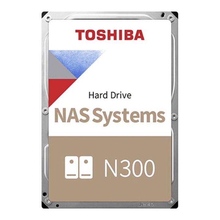 Хард диск TOSHIBA N300, 8TB, 7200rpm, 256MB, SATA 3