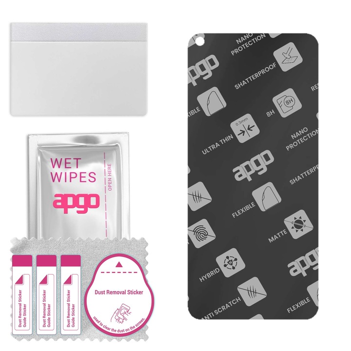 Folie de protectie pentru Xiaomi Redmi Note 9, inlocuitor de sticla calita, fara crapaturi