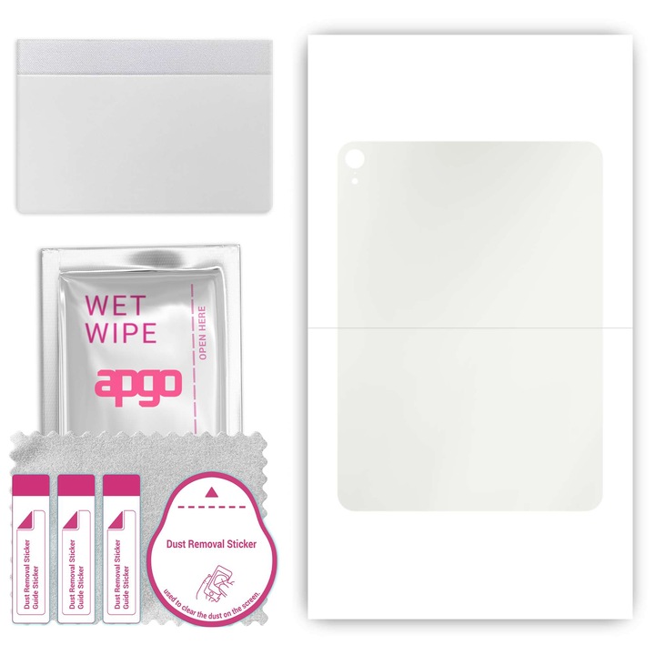 Folie de protectie pentru Apple iPad Pro 11(2018), APGO, Hidrogel, Transparent