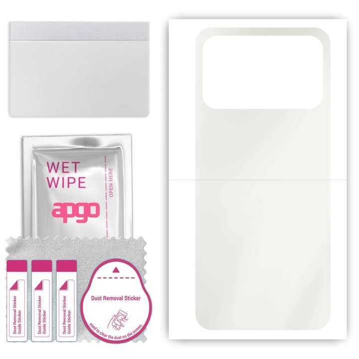 Гръбен протектор за Doogee N40 Pro, Хидрогелно фолио, с позициониращ слой, лесен монтаж