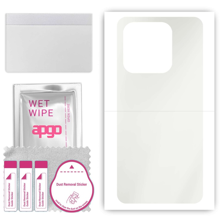 Гръбен протектор за Tecno Spark GO 2023, Хидрогелно фолио, с позициониращ слой, лесен монтаж