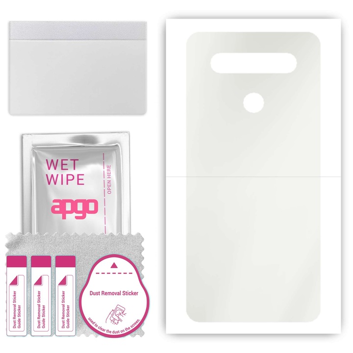 Гръб протектор за LG K51S, Хидрогелно фолио, с позициониращ слой, лесен монтаж