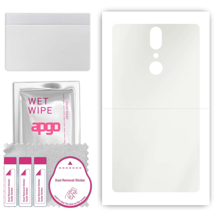 Заден протектор за Umidigi Crystal, хидрогелно фолио, с позициониращ слой за лесен монтаж