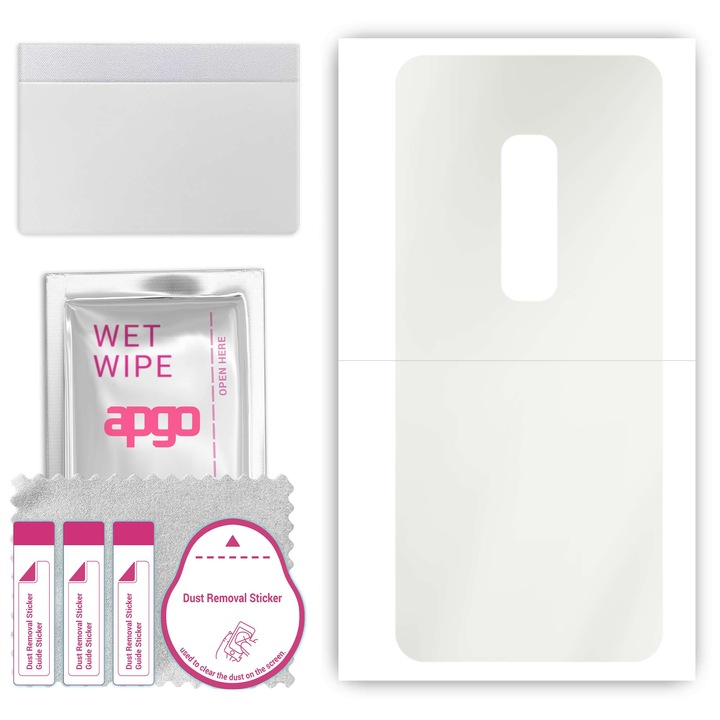 Заден протектор за vivo V17 Pro, хидрогелно фолио, с позициониращ слой, лесен монтаж