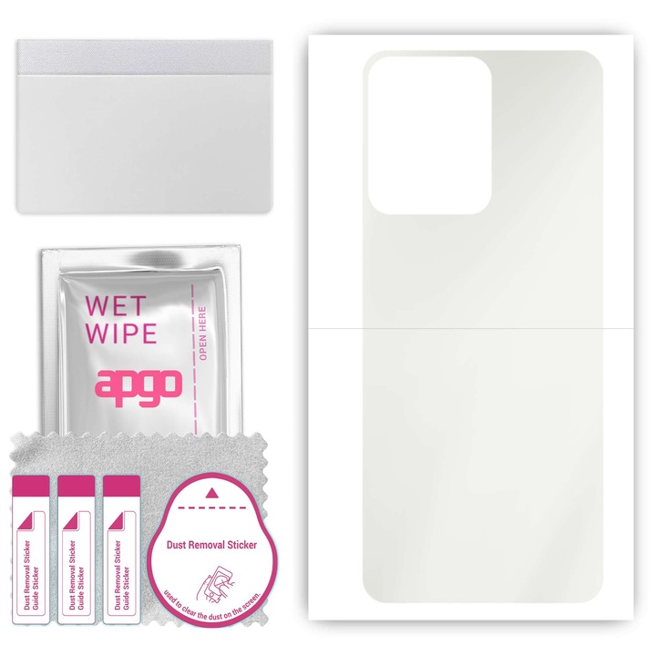 Гръбен протектор за Vivo Y77E, Хидрогелно фолио, с позициониращ слой, лесен монтаж