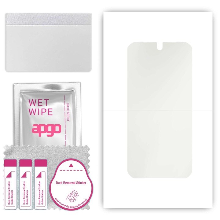 Screen Protector pentru Doogee S68 Pro, film hidrogel, cu strat de pozitionare instalare usoara