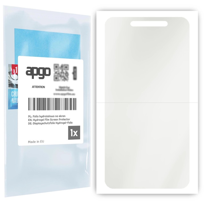 Screen Protector pentru Huawei Y7, film hidrogel, cu strat de pozitionare instalare usoara