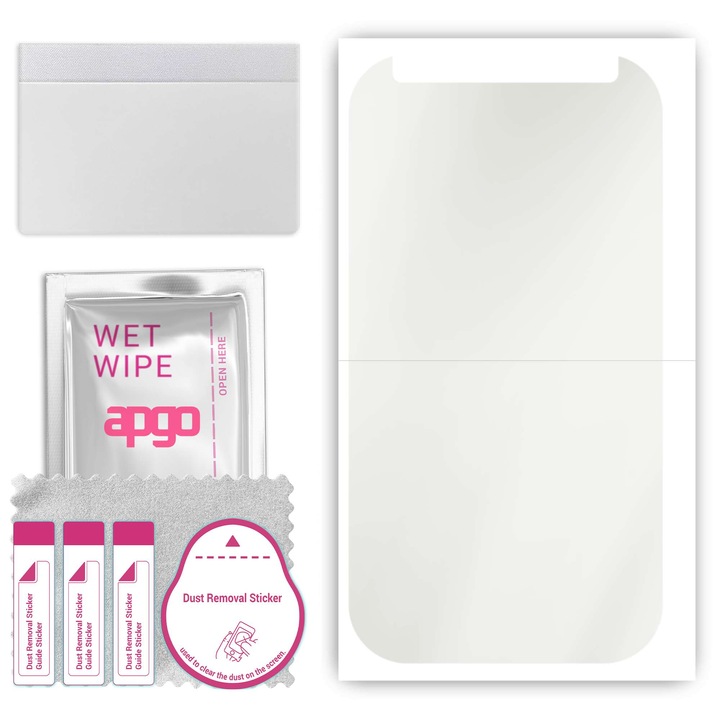 Screen Protector pentru LG K30, film hidrogel, cu strat de pozitionare instalare usoara