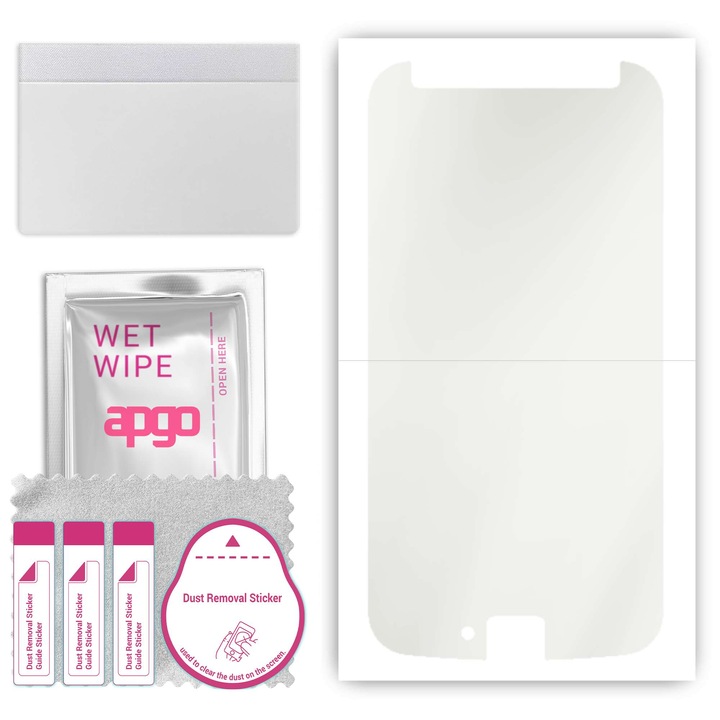 Screen Protector pentru Motorola Moto X4, film hidrogel, cu strat de pozitionare instalare usoara