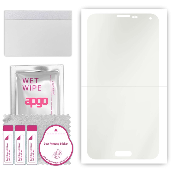 Screen Protector pentru Samsung Galaxy S5 Neo G903F, film hidrogel, cu strat de pozitionare instalare usoara