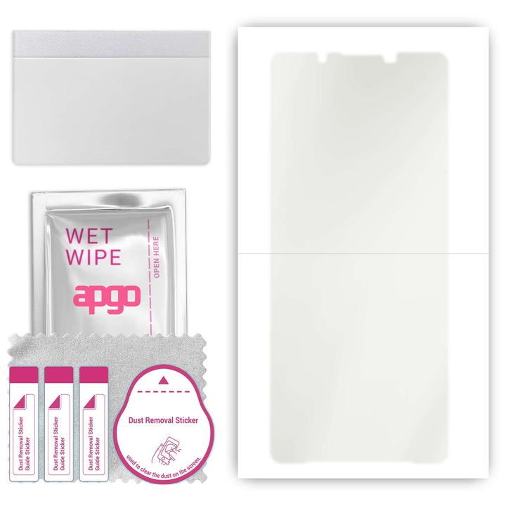 Screen Protector pentru Sony Xperia 5 V, film hidrogel, cu strat de pozitionare instalare usoara