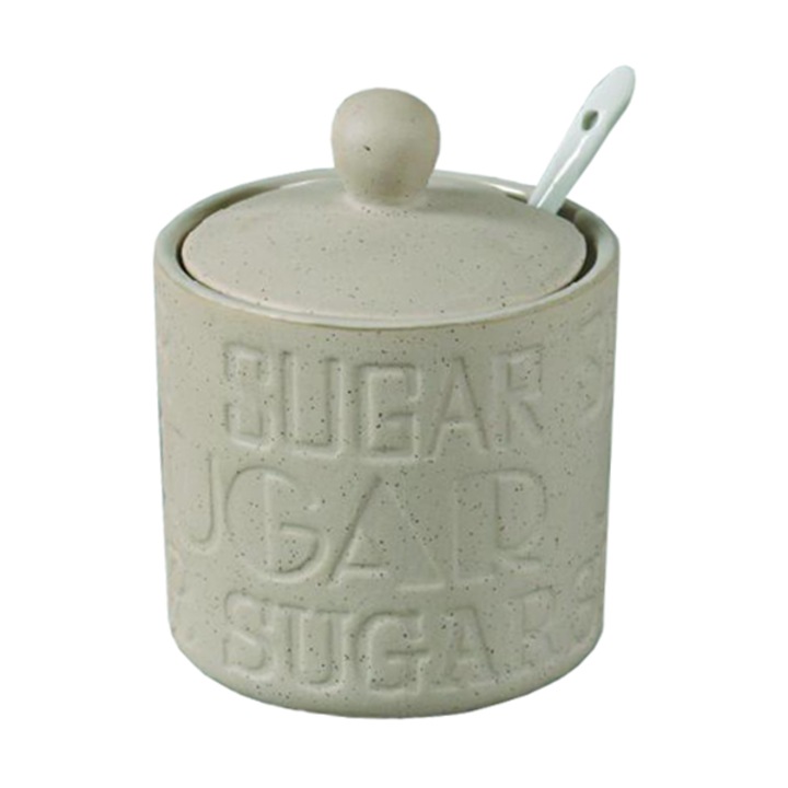 Zaharnita cu lingurita, Maestro, Ceramica, Bej