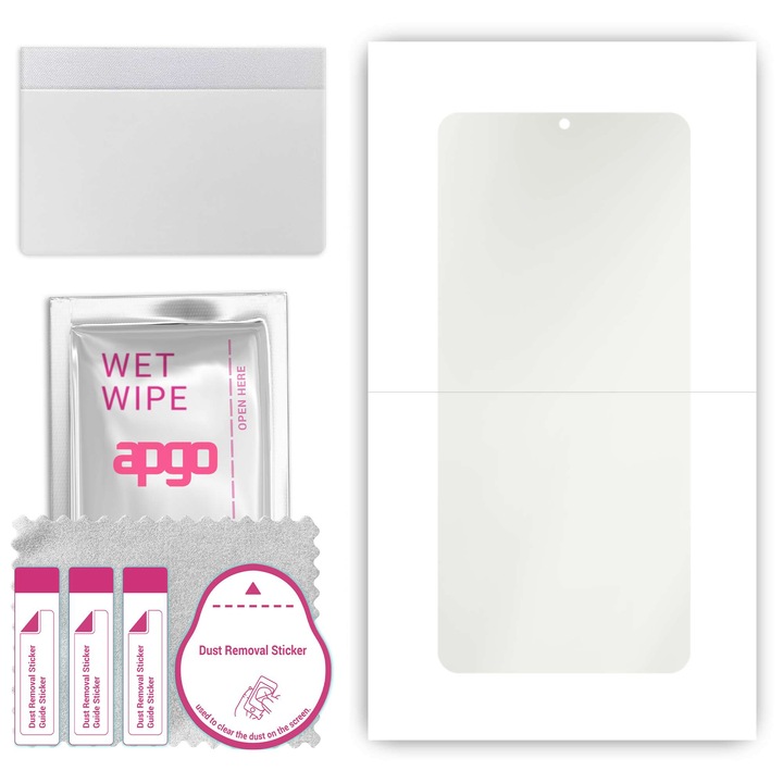 Screen Protector pentru Vivo V25 5G, film hidrogel, cu strat de pozitionare instalare usoara