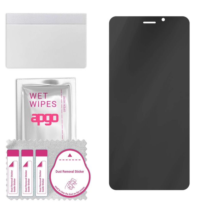 Hybrid Privacy Film за Cubot J10, 7H, матово, против шпиониране, замества закалено стъкло, без пукнатини