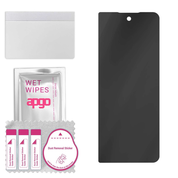 Folie Privacy Hybrid pentru Samsung Galaxy Z Fold4, 7H, mat, anti-spionaj, inlocuitor de sticla calita, fara crapaturi