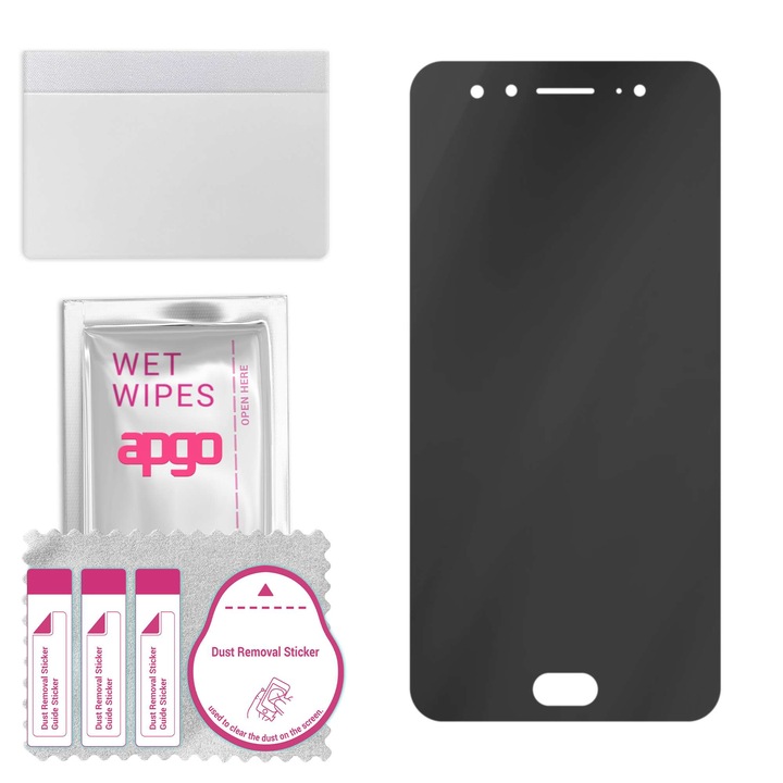 Фолио Privacy Hybrid за vivo X9 Plus, 7H, матово, антишпионско, смяна на закалено стъкло, без пукнатини