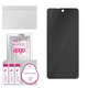 Folie Privacy Hybrid pentru Xiaomi Poco X3 NFC, 7H, mat, anti-spionaj, inlocuitor de sticla calita, fara crapaturi