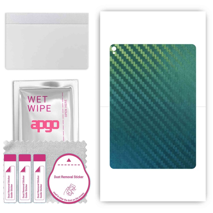 Folie protectoare spate, APGO, Vinil, pentru Apple iPad Pro 10.5 (2017), Chameleon