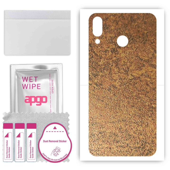 Asus Zenfone Max (M2) ZB633KL Винилов заден капак против надраскване Rusty Copper