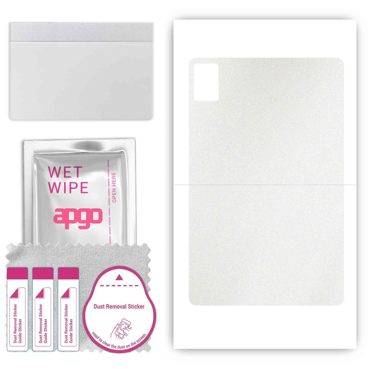 Скин винил APGO, ZTE Nubia Red Magic Gaming Pad, Матово прозрачно, комплект