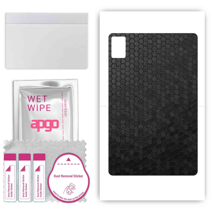 Doogee T20mini Устойчив на надраскване заден винилов филм Honeycomb черен