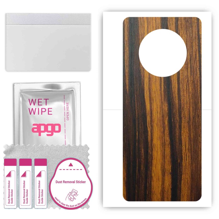 Cubot Max 3 Съвместимо устойчиво на надраскване винилово фолио от Tigerwood