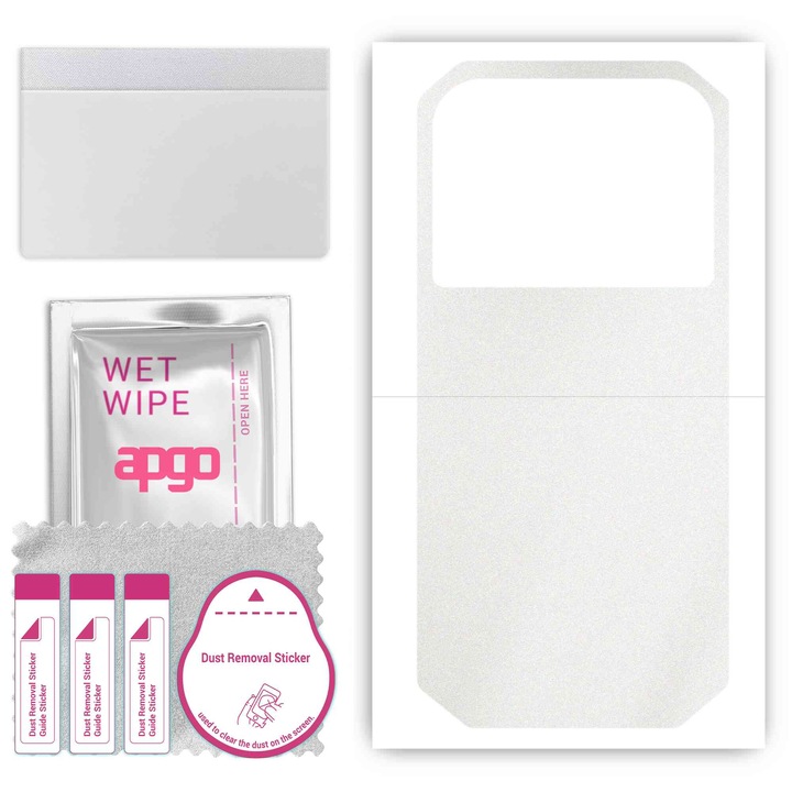 Задно винилово фолио, съвместимо с Doogee S30, устойчиво на надраскване, прозрачно матово