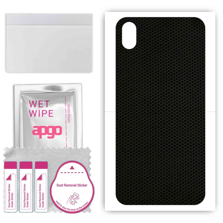 Задно винилово фолио, съвместимо с Doogee X11, устойчиво на надраскване, Matrix