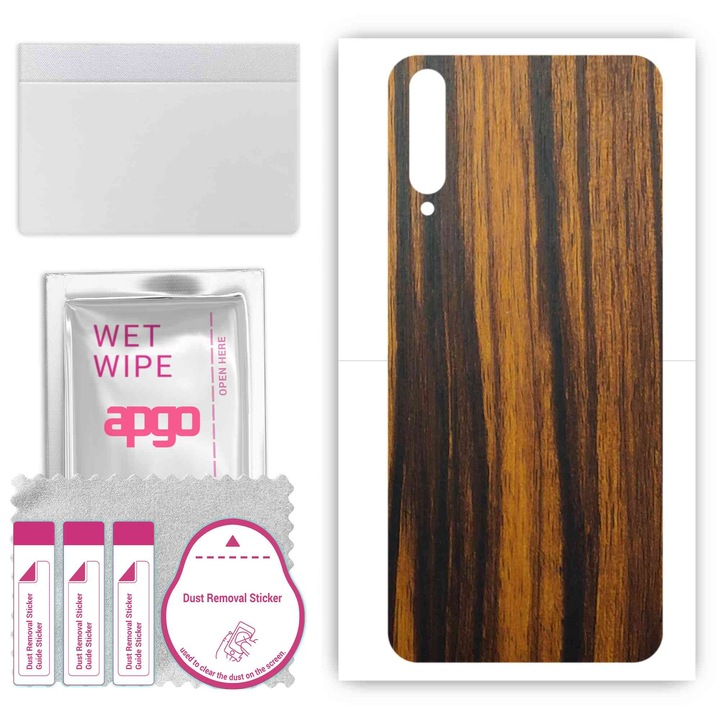 Honor 30i Устойчиво на надраскване Tigerwood съвместимо задно винилово фолио