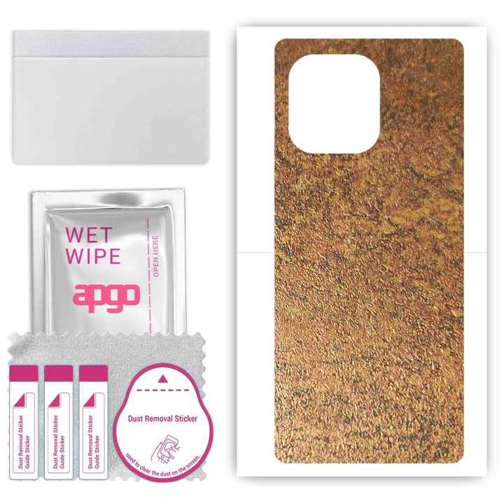 Honor 60 SE, съвместимо с устойчиво на надраскване задно винилово фолио, ръждиво медно