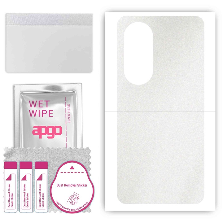 Védőfólia OnePlus Nord CE 4 – apgo Skins, karcálló, átlátszó matt hátlap matrica