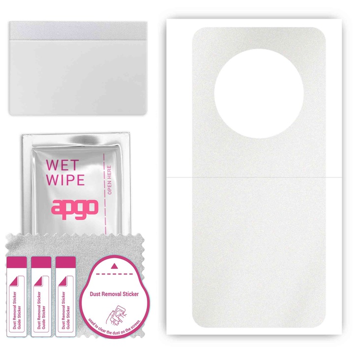 Винилово фолио за гърба, съвместимо с Honor Magic3 Pro Plus, устойчиво на надраскване, прозрачно матово