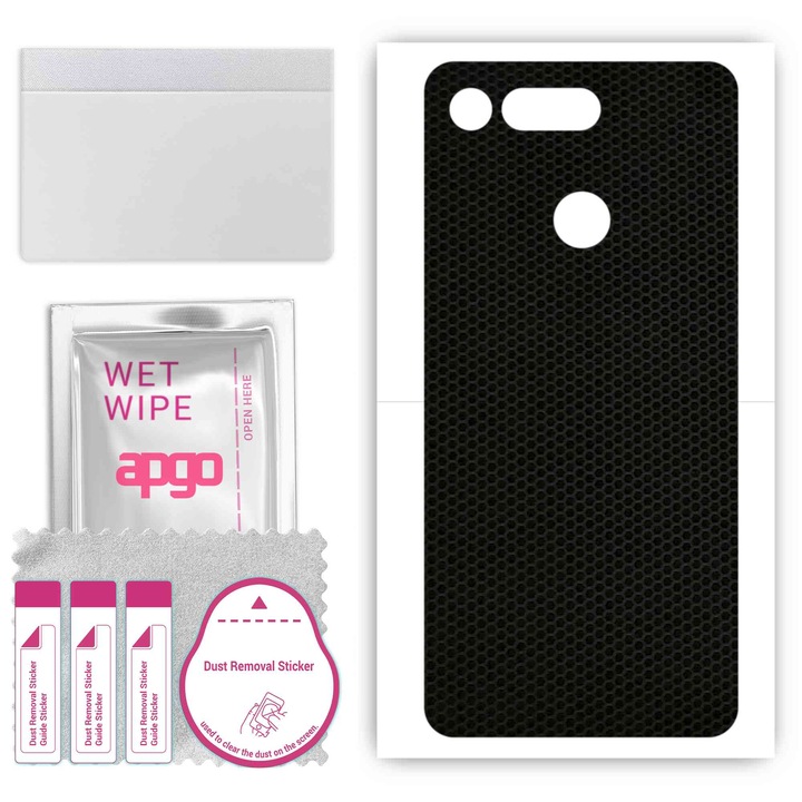 Заден винилов филм, съвместим с Honor View 20 Honor V20, устойчив на надраскване, матрица