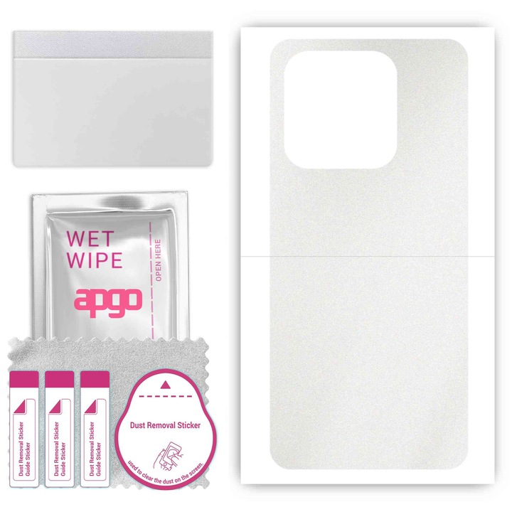 Задно винилово фолио, съвместимо с Tecno Spark GO 2023, устойчиво на надраскване, прозрачно матово