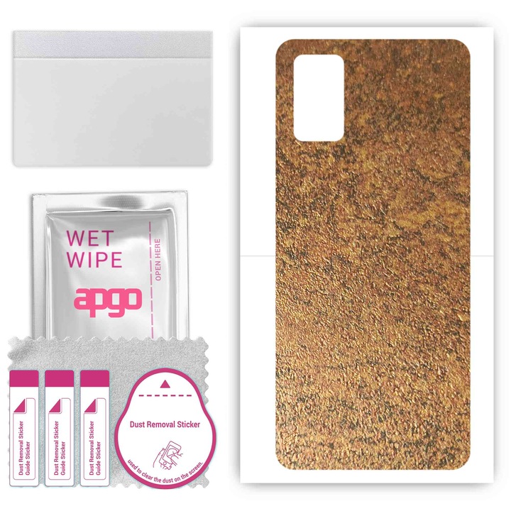 HTC Desire 21 Pro 5G Винилов заден капак против надраскване Rusty Copper