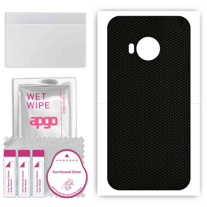 HTC One S9 Съвместим, устойчив на надраскване матричен заден винилов филм