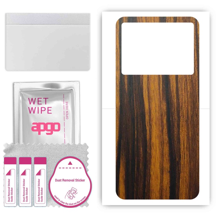 Infinix Note 12 5G устойчиво на надраскване винилово фолио от Tigerwood