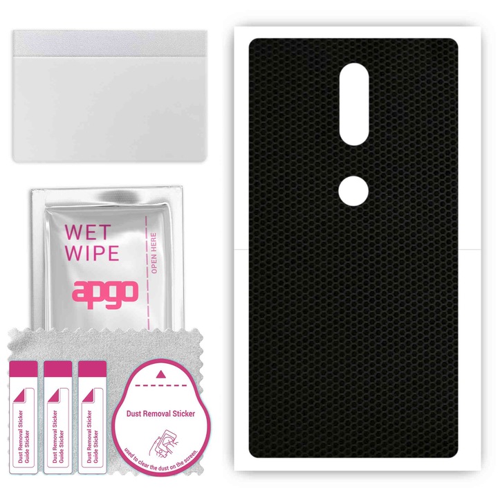 Задно винилово фолио, съвместимо с Lenovo Phab2 Plus, устойчиво на надраскване, матрица